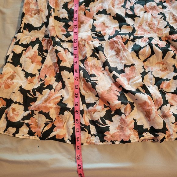 XS Abercrombie & Fitch Knotted Halter Floral Maxi Dress - Picture 8 of 12